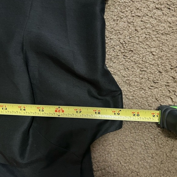 Hugo Buscati dress silk size‎ 14 black - Picture 6 of 8